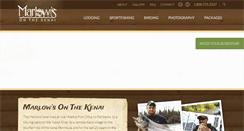Desktop Screenshot of marlowsonthekenai.com