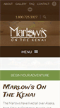 Mobile Screenshot of marlowsonthekenai.com